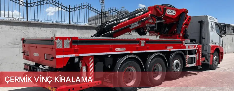 Çermik İlçemi Vinç Kiralama
